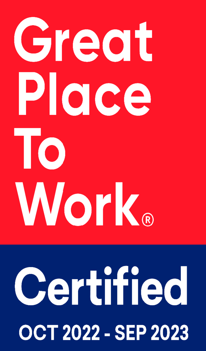 Great Place to Work Certified Oct 2022 - Sep 2023